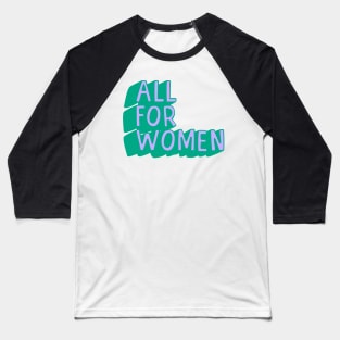 Strong Women Baseball T-Shirt